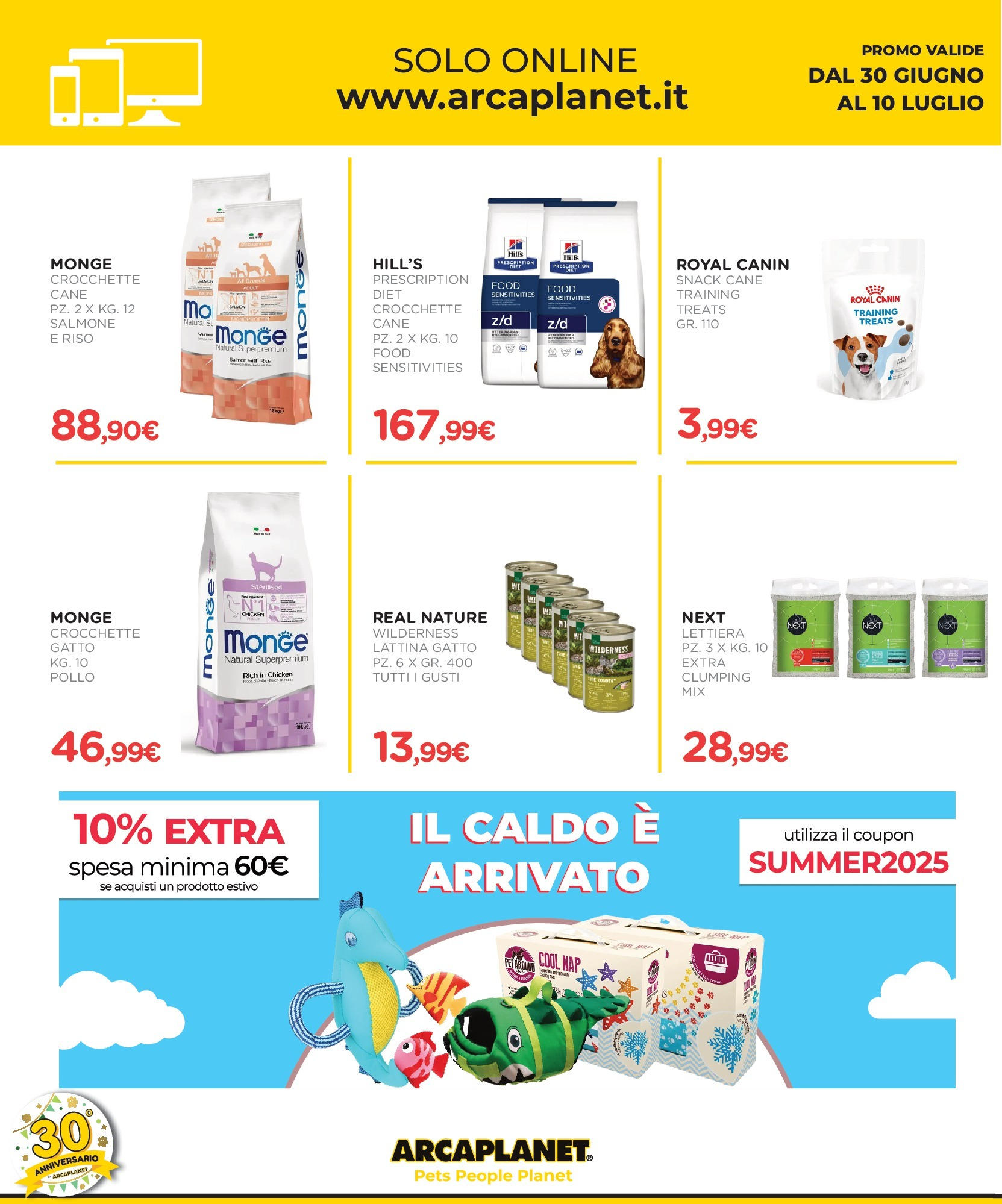 Arcaplanet Palermo catalogo dal 29/06/2025 anteprima > nuovo offerte!⏳ | Pagina: 48 | Prodotti: Pollo, Salmone, Riso, Crocchette Nuovo Arcaplanet Palermo catalogo dal 29/06/2025 > offerte anteprima 🛍️ | Pagina: 48 | Prodotti: Pollo, Salmone, Riso, Crocchette