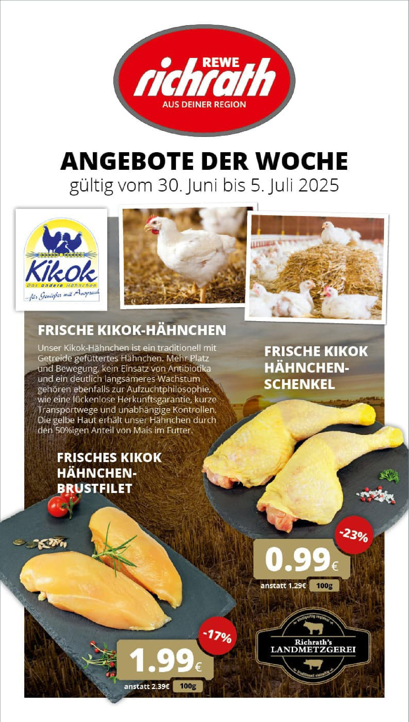 REWE Prospekt ab 29.06.2025 zum Blättern » Angebote | Seite: 1