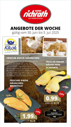 Rewe prospekt Bergheim	 gültig ab dem 29.06.2025