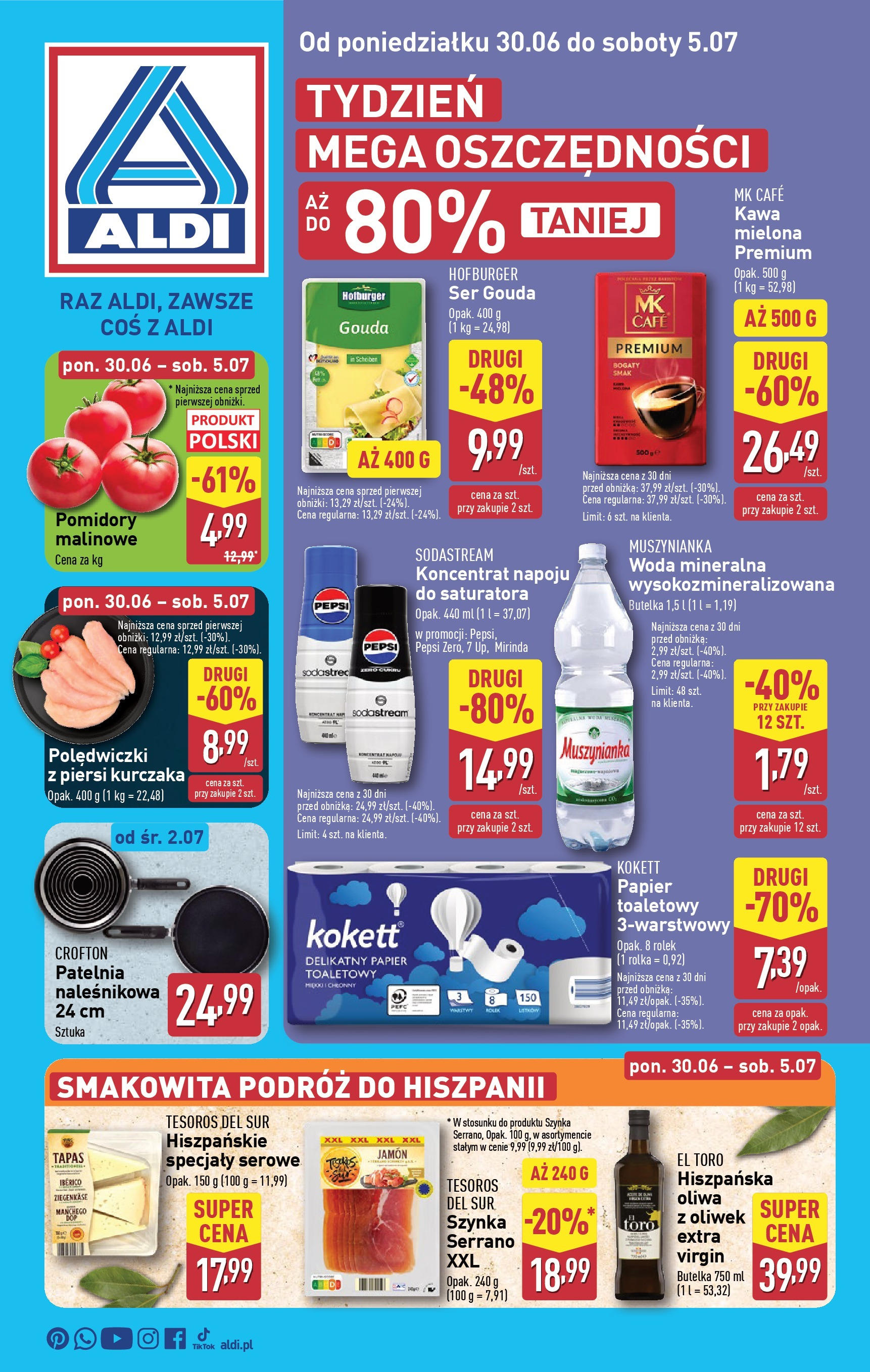 Aldi Gazetka od 30.06.2025 - Nowa Gazetka - Numer strony 1