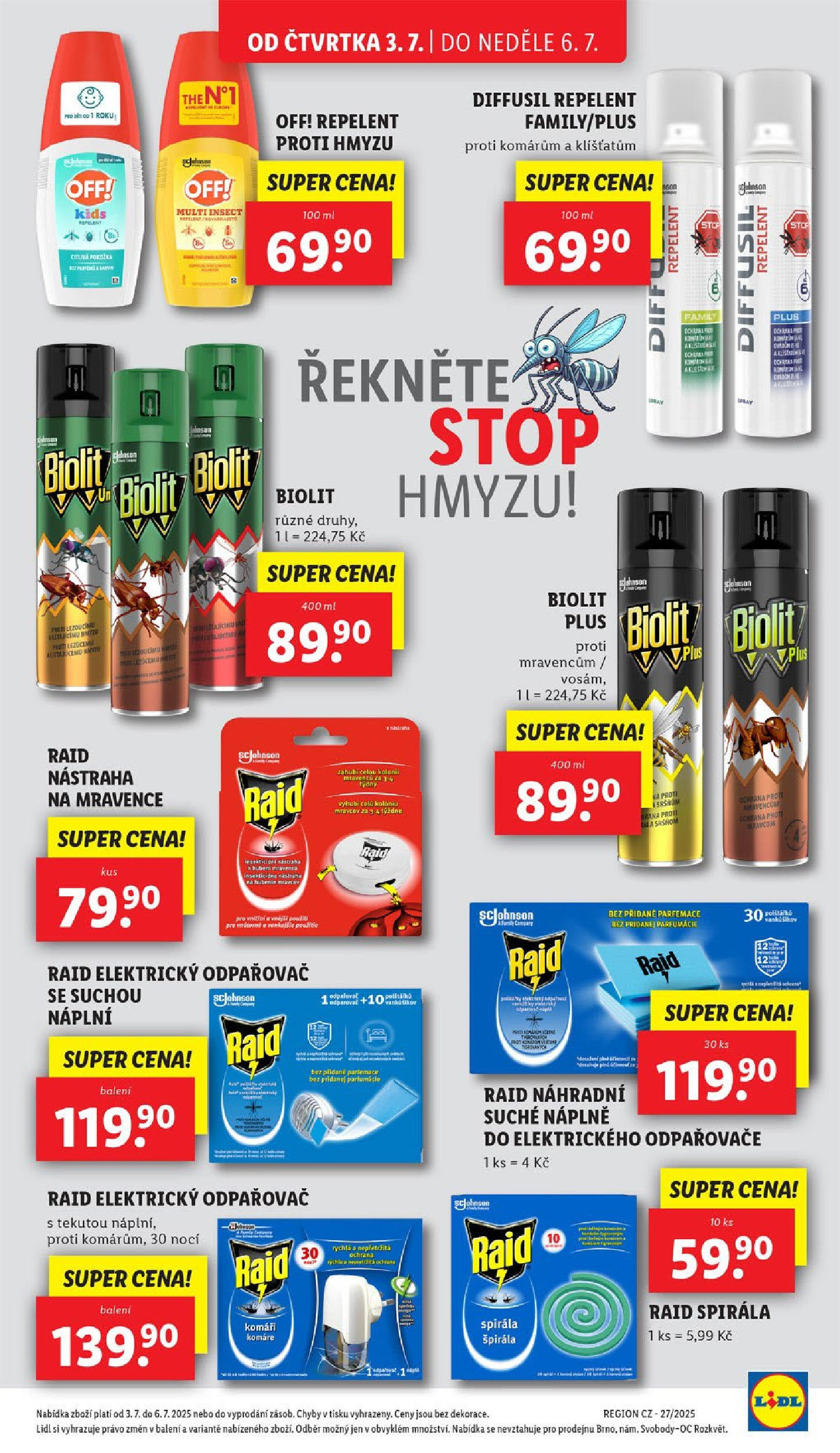 Lidl leták od 03.07.2025 - Nový akční leták | Strana: 27