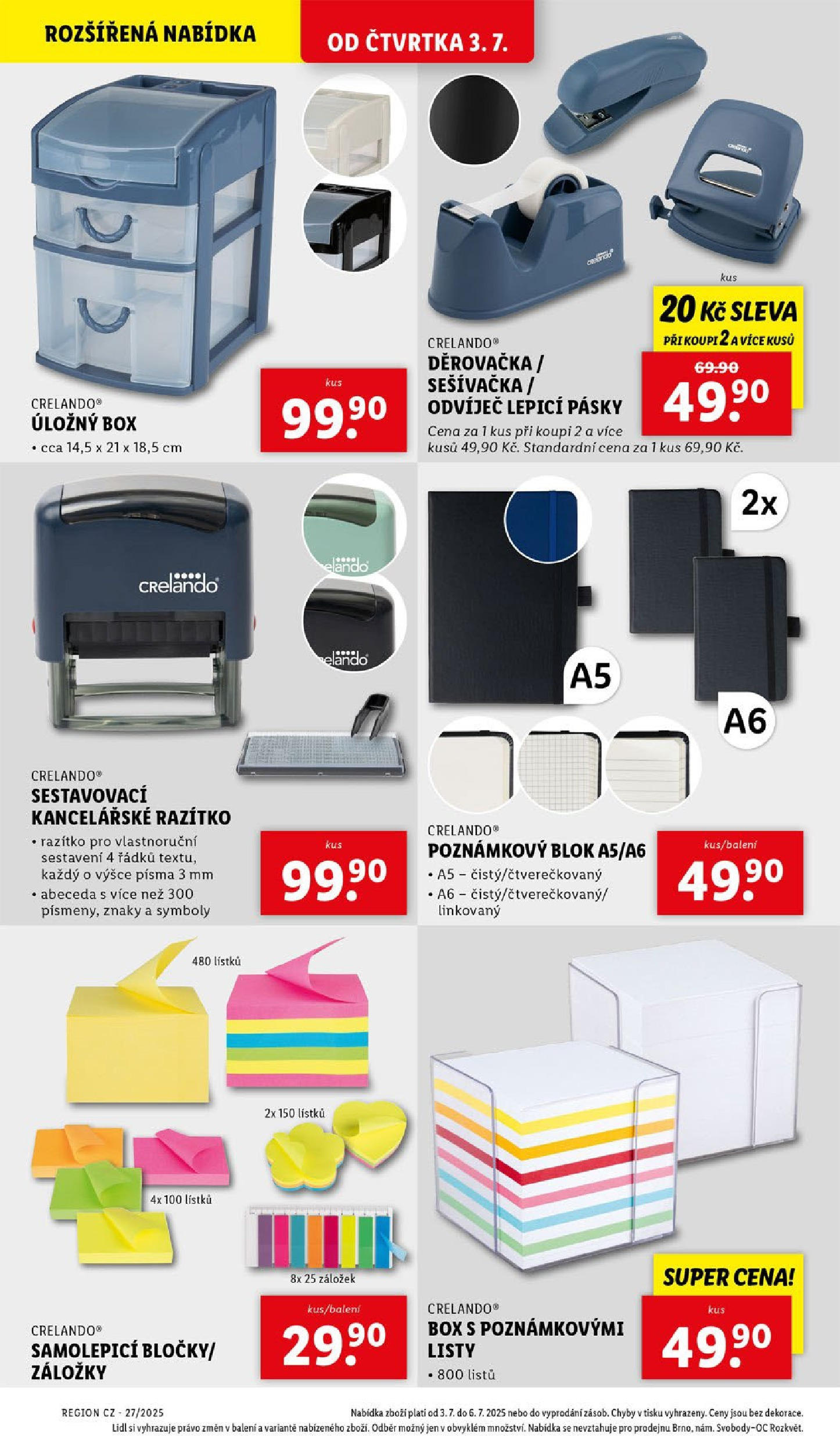 Lidl leták od 03.07.2025 - Nový akční leták | Strana: 36
