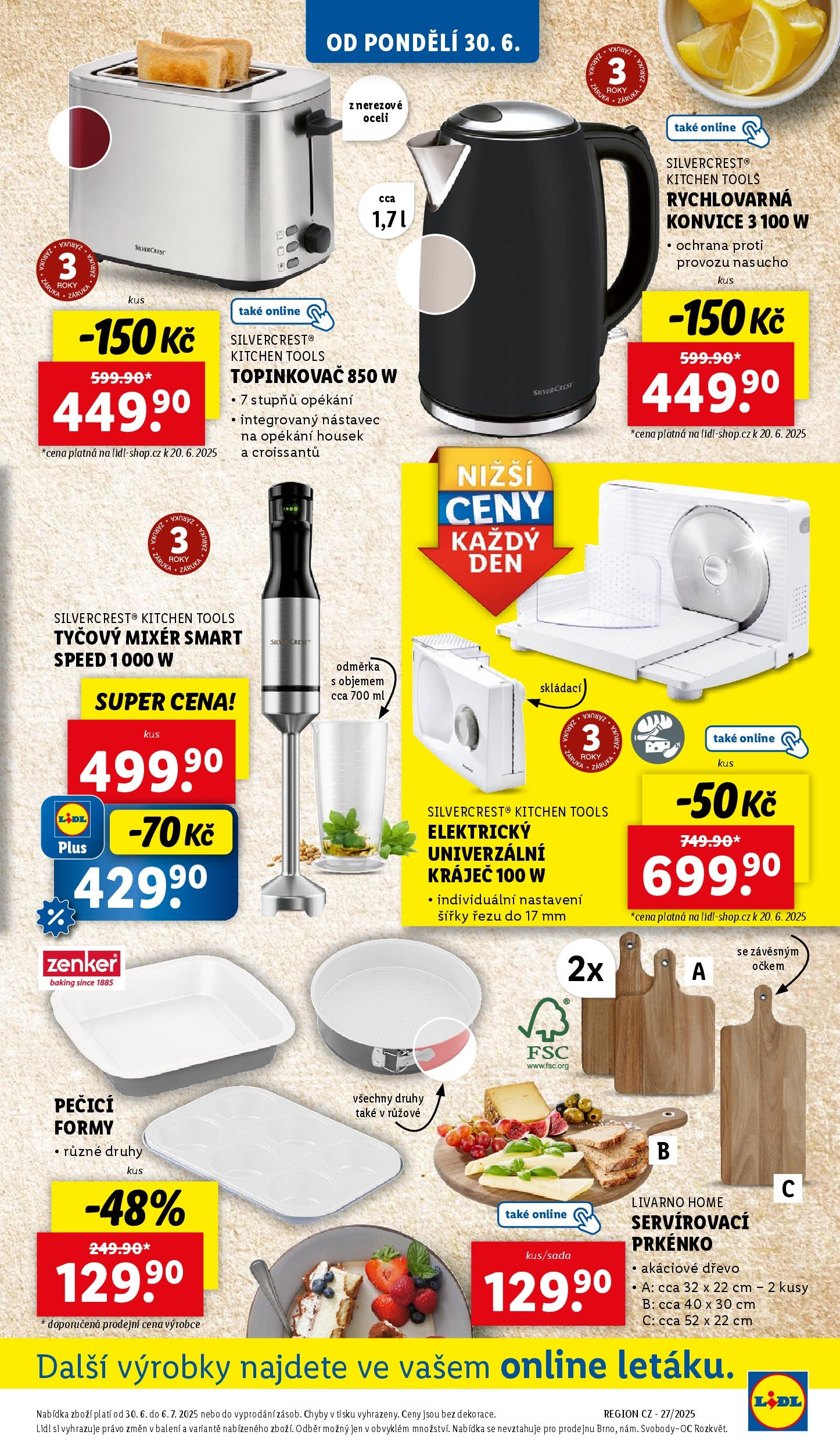 Lidl leták od 30.06.2025 - Nový akční leták | Strana: 3