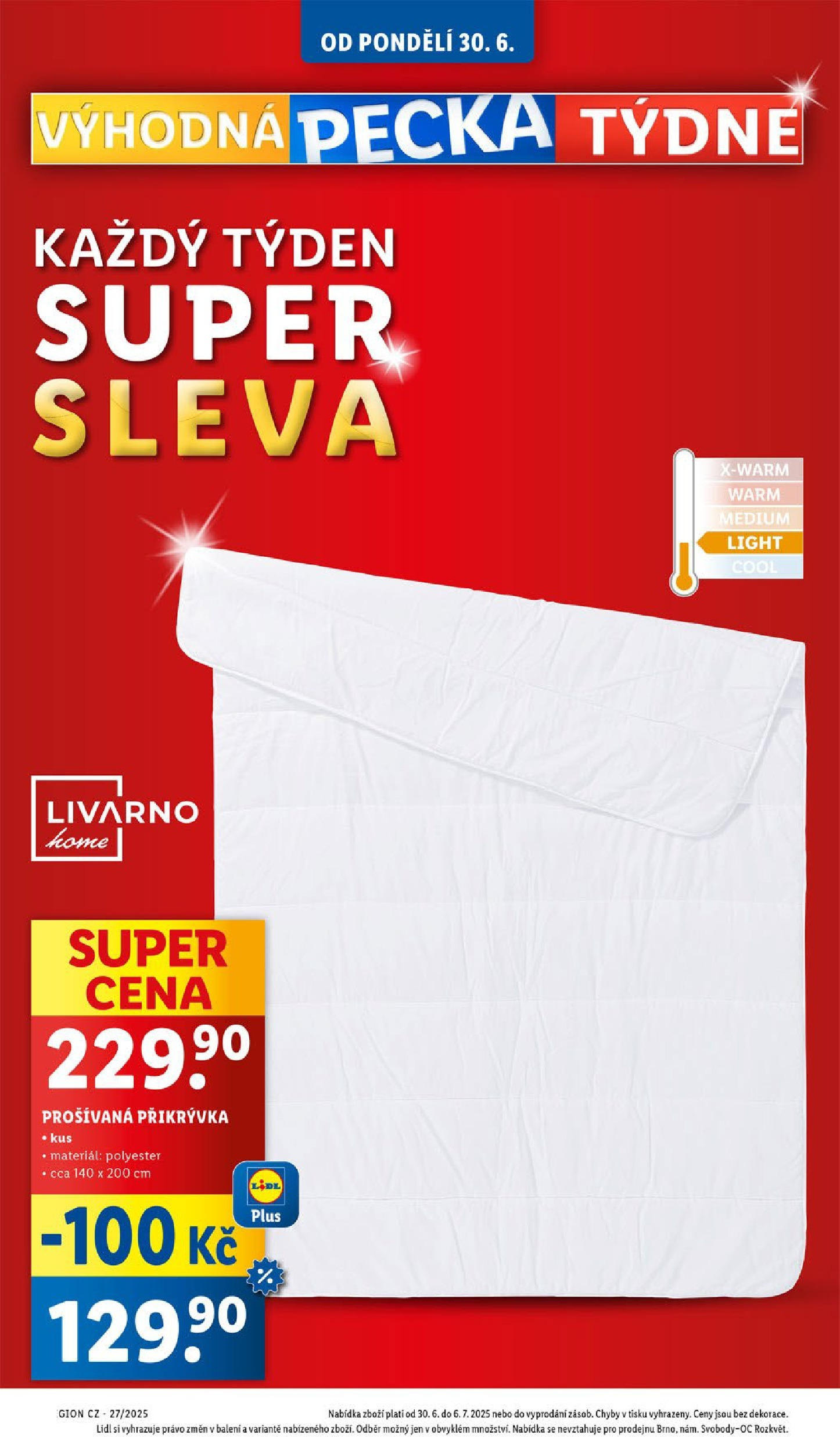 Lidl leták od 30.06.2025 - Nový akční leták | Strana: 6