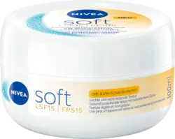 NIVEA Feuchtigkeitscreme soft im Tiegel LSF 15