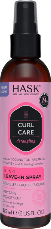 HASK Leave-In Spray Curl Care 5in1