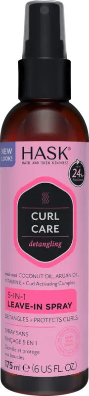 HASK Leave-In Spray Curl Care 5in1