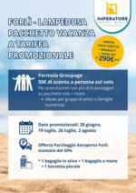 Imperatore Viaggi FORLÌ - LAMPEDUSA PACCHETTO VACANZA A TARIFFA PROMOZIONALE - al 02.08.2025