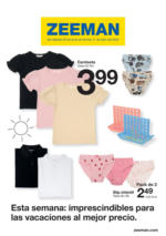 Zeeman Del sábado 28 de junio al viernes 11 de julio del 2025 - hasta el 11.07.2025