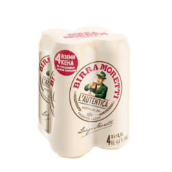 Бира Морети МП 4 х 500 ml/ КЕН