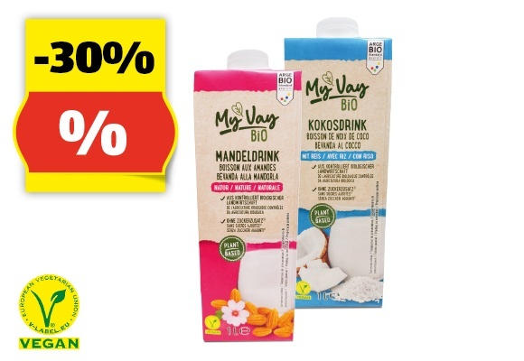 MYVAY BIO-Pflanzlicher Drink ungesüßt, 1 l