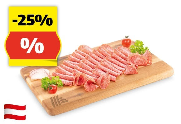 GENUSS 100% AUS ÖSTERREICH XXL Frische Salami, 150 g