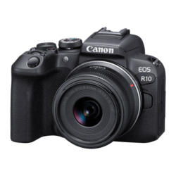 Безогледален фотоапарат CANON EOS R10+RF-S 18-45 IS STM 24.2 MPx, WI-FI, MIRRORLESS