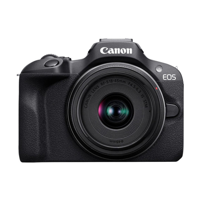 Безогледален фотоапарат CANON EOS R100+RF-S18-45 S 24.1 MPx, WI-FI, MIRRORLESS