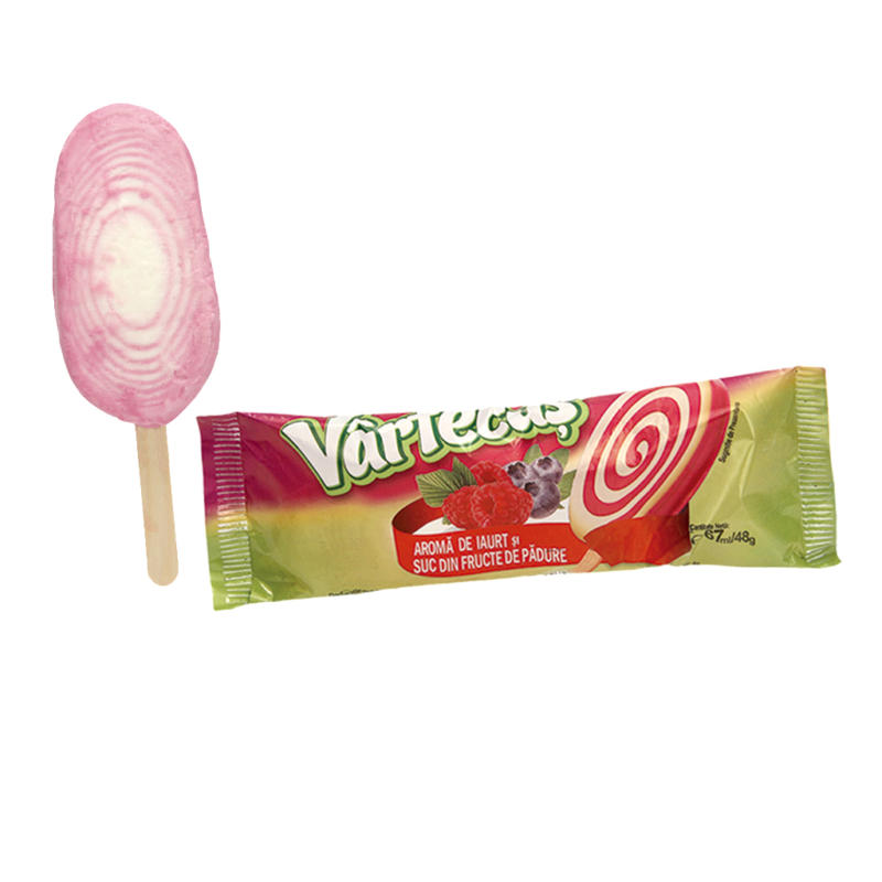 Eis mit Yoghurt- und Waldfruchtgeschmack