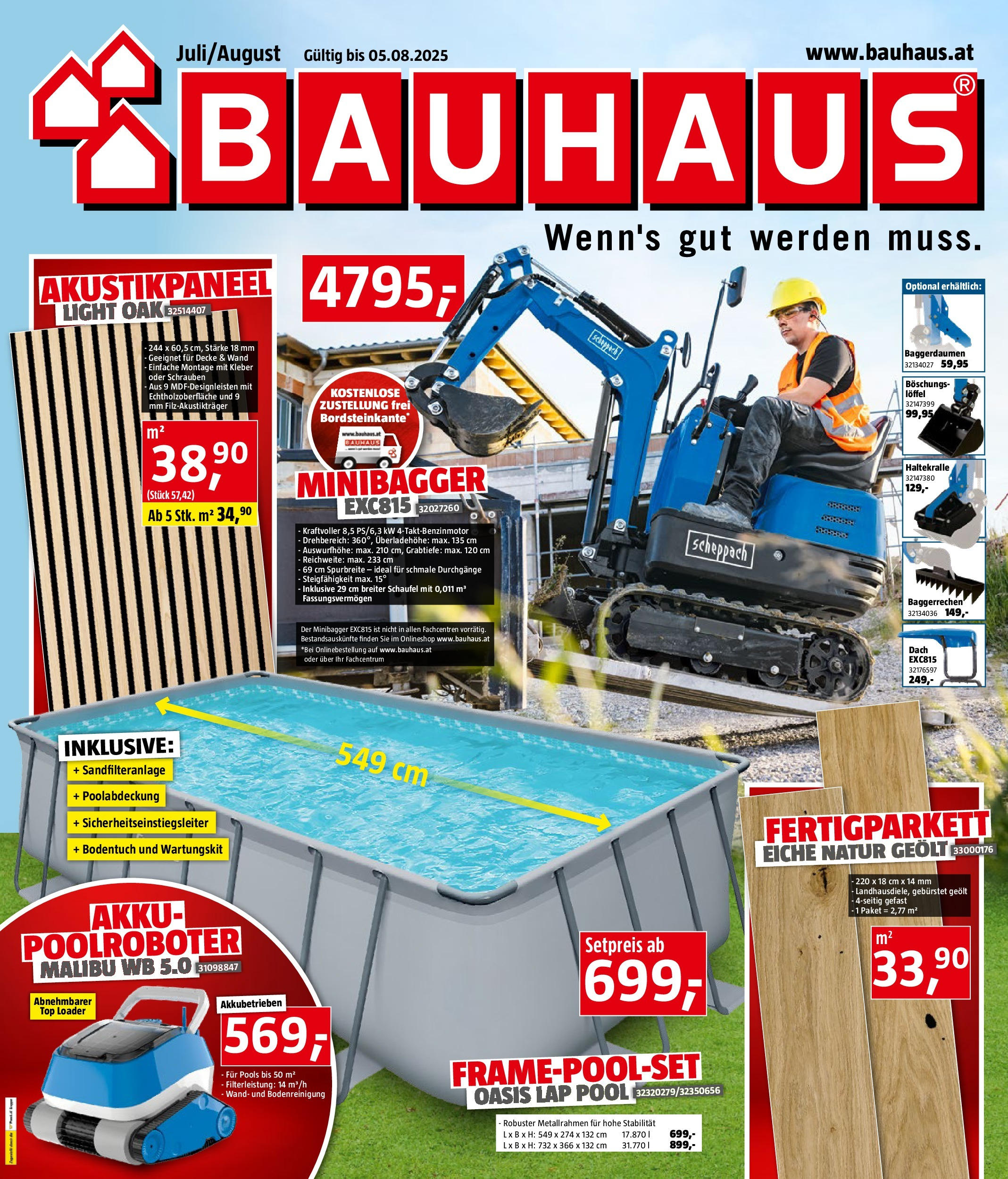  Bauhaus Prospekt ab (09.07.2025 - 05.08.2025) - Seite 1