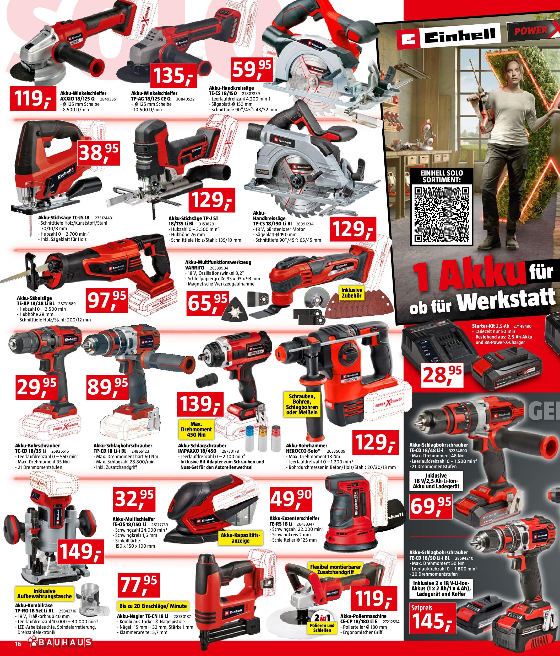 Bauhaus Prospekt aktuell von 09.07.2025 - Aktuelle Angebote | Seite: 16 | Produkte: Koffer