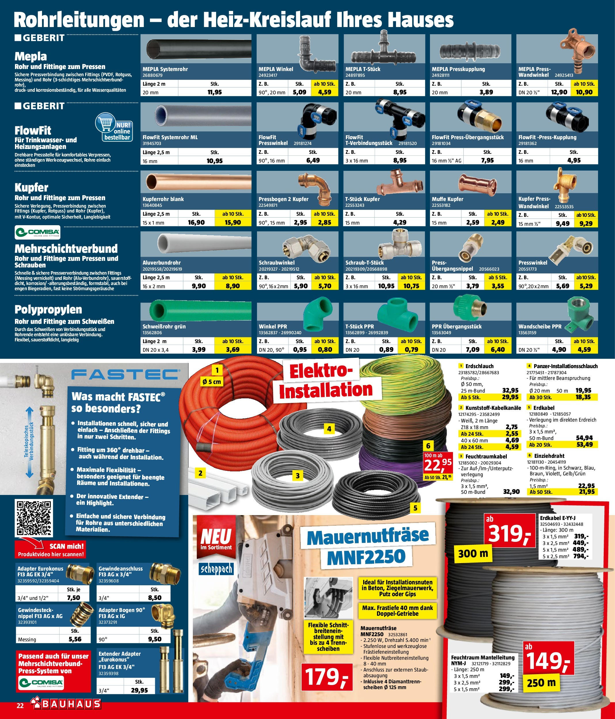 Bauhaus Prospekt aktuell von 09.07.2025 - Aktuelle Angebote | Seite: 22 | Produkte: Adapter