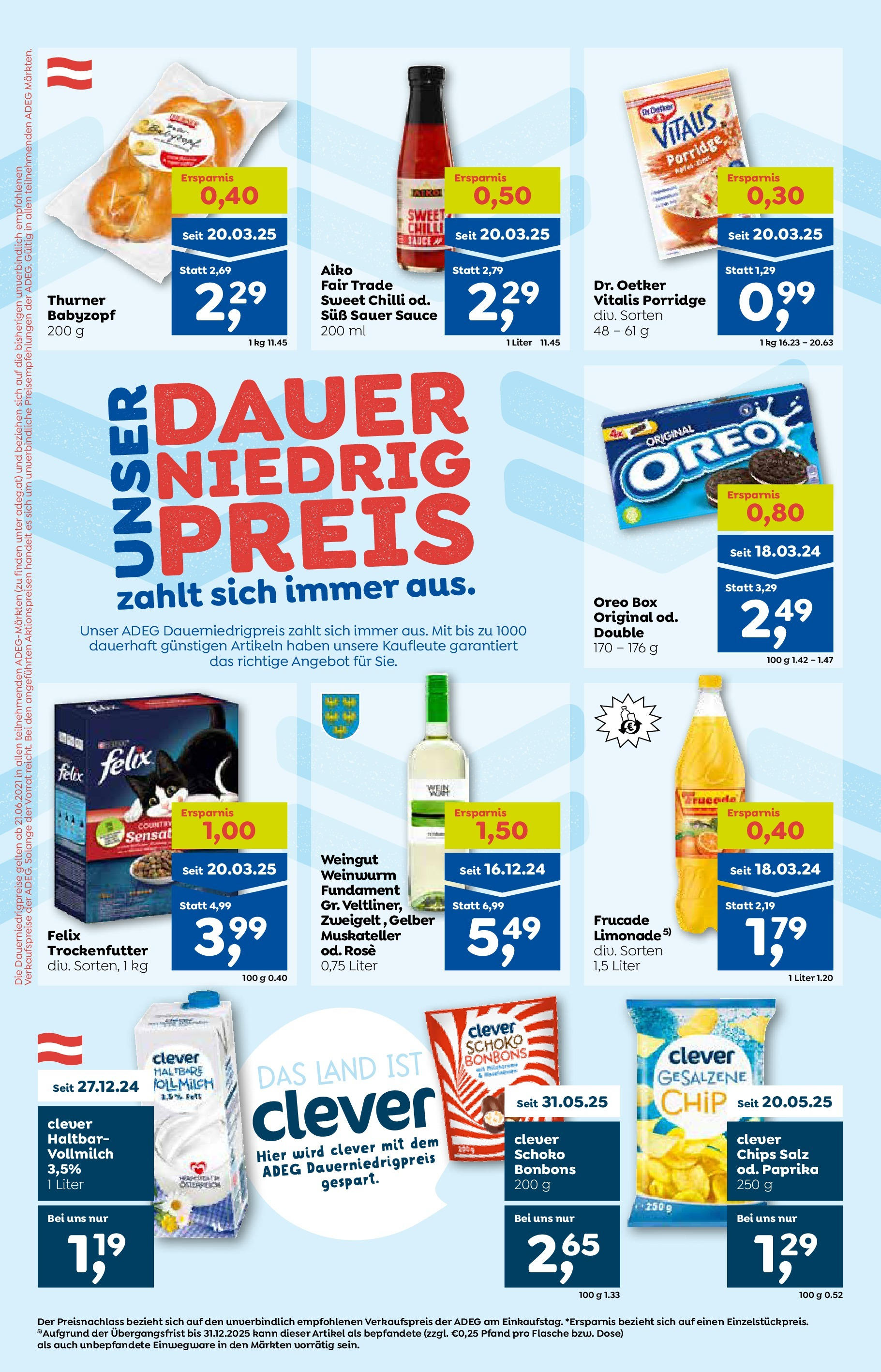 ADEG Möderbrugg, Leoben, Passail von 03.07.2025 - Aktuelle Angebote | Seite: 8 | Produkte: Chips, Salz, Box