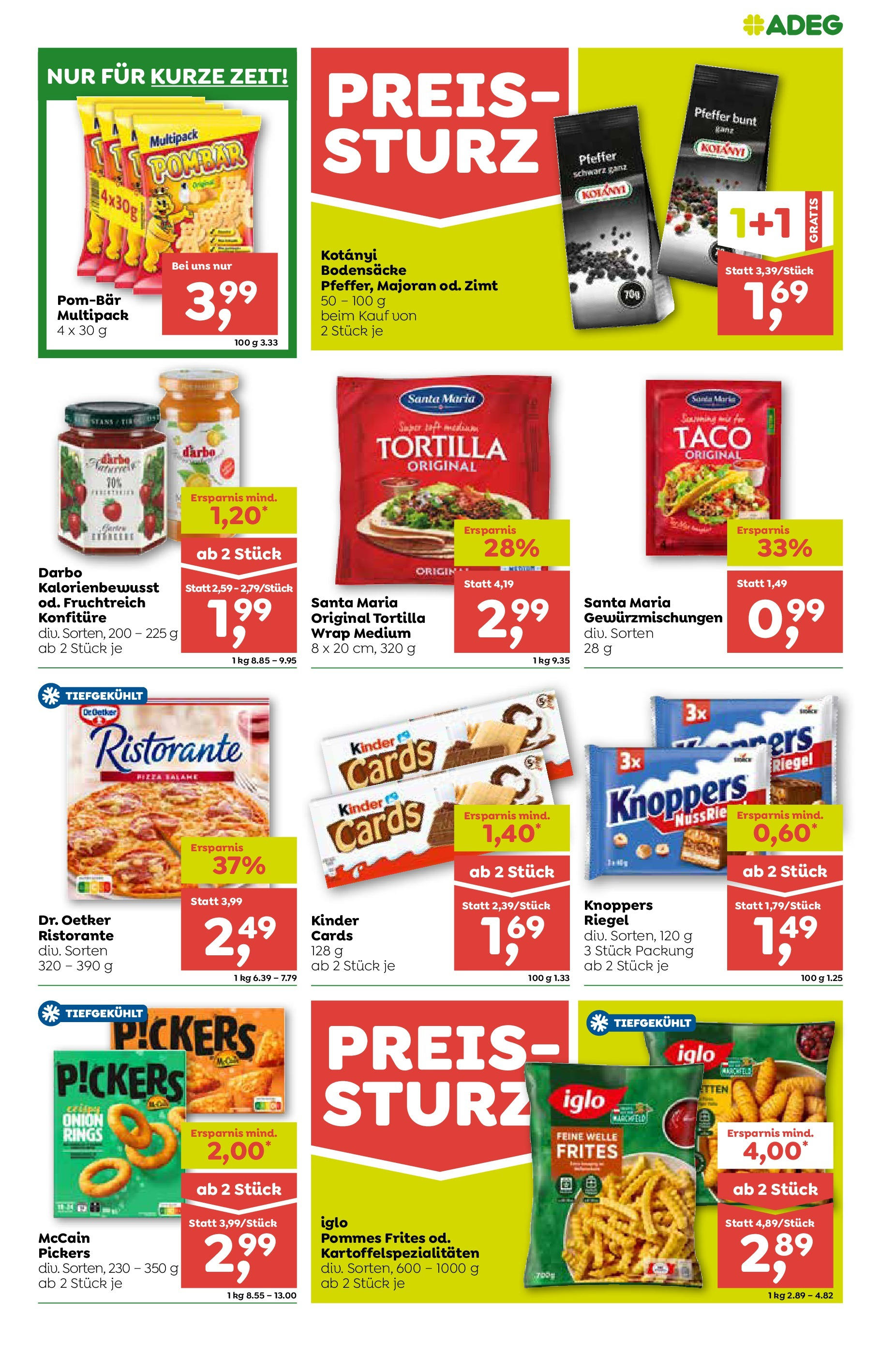 ADEG Möderbrugg, Leoben, Passail von 03.07.2025 - Aktuelle Angebote | Seite: 9 | Produkte: Pfeffer