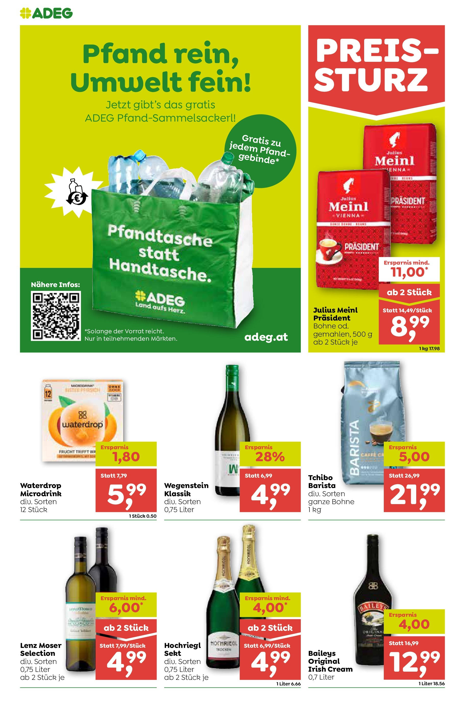 ADEG Möderbrugg, Leoben, Passail von 03.07.2025 - Aktuelle Angebote | Seite: 10 | Produkte: Öl