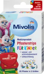 Mivolis Pflasterstrips für Kinder Europa - Park Edition