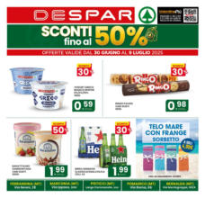 Sconti fino al 50%