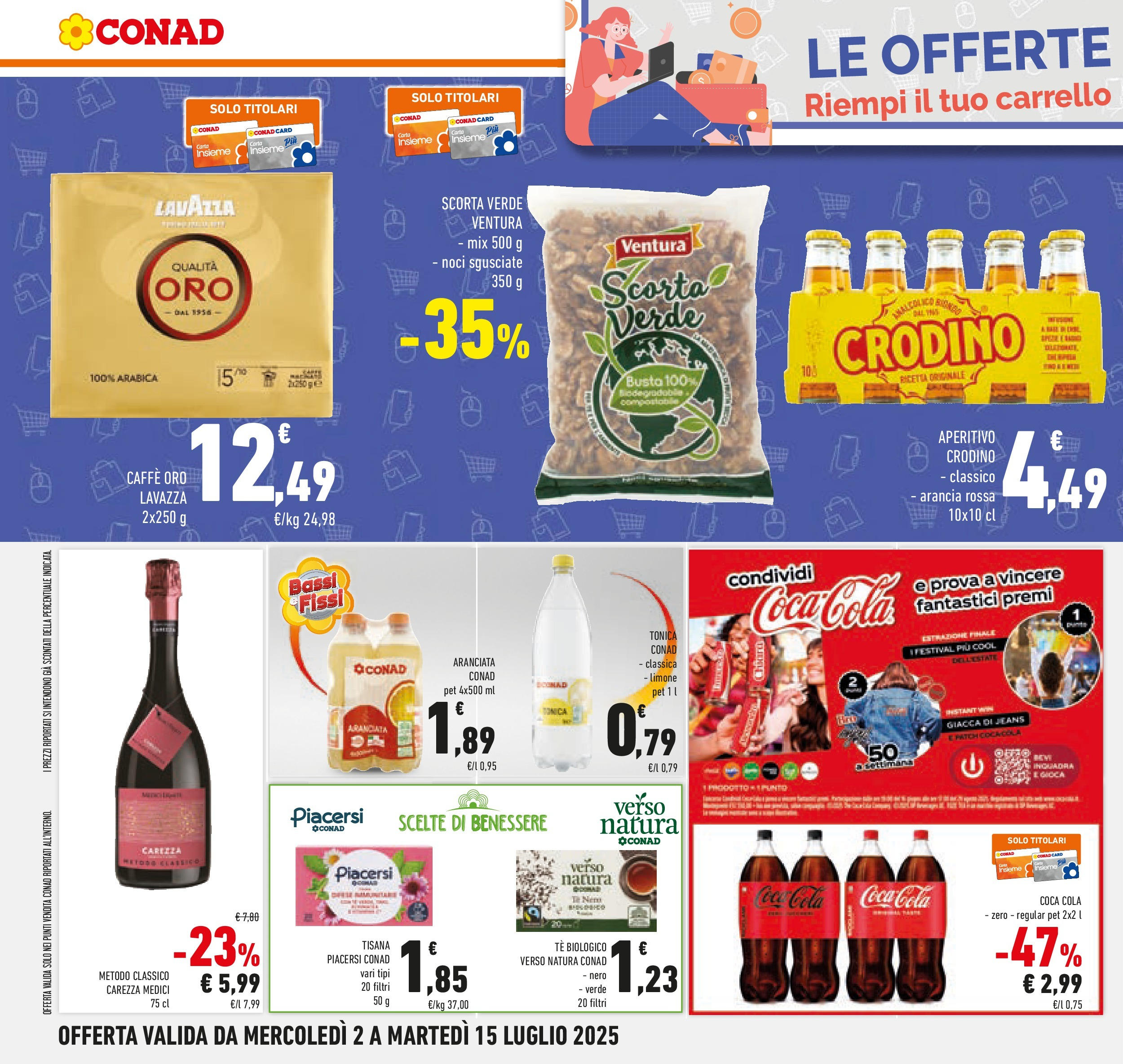 Volantino Conad dal 30/06/2025 > Anteprima - Luglio | Pagina: 28 | Prodotti: Limone, Noci, Jeans, Aperitivo