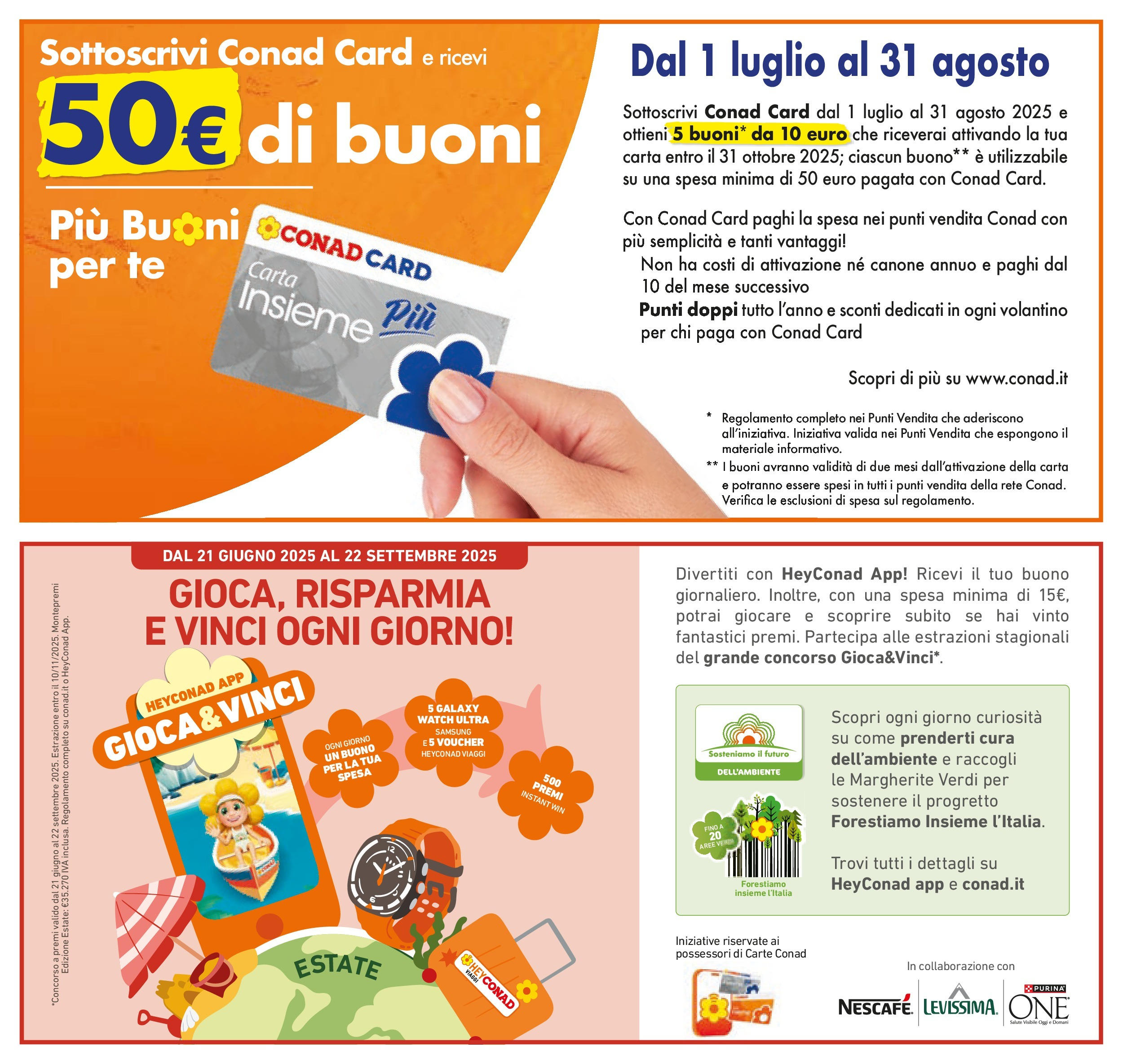 Volantino Conad dal 30/06/2025 > Anteprima - Luglio | Pagina: 15 | Prodotti: Mobile, Tè, Smartwatch, Samsung