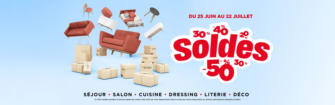 SOLDES jusqu'à -50 %