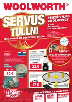 Vorschau von dem Prospekt - Woolworth Servus Tulln! gültig ab 30.06.2025