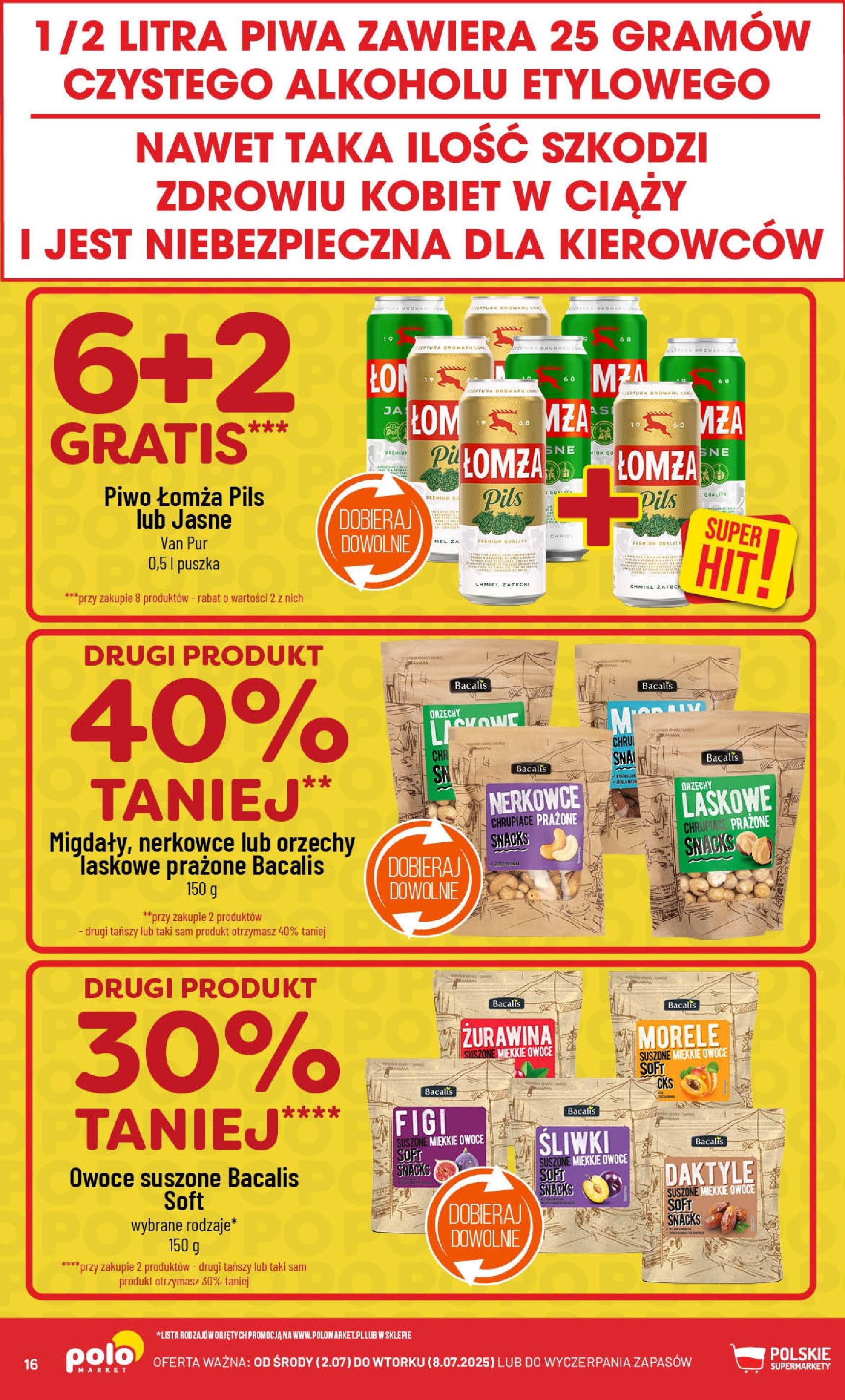 POLOmarket gazetka od jutra (02.07.2025) | Nowa PDF | Strona: 16 | Produkty: Śliwki, Żurawina, Orzechy laskowe, Owoce POLOmarket gazetka od jutra (02.07.2025) - Nowa PDF | Strona: 16 | Produkty: Śliwki, Żurawina, Orzechy laskowe, Owoce