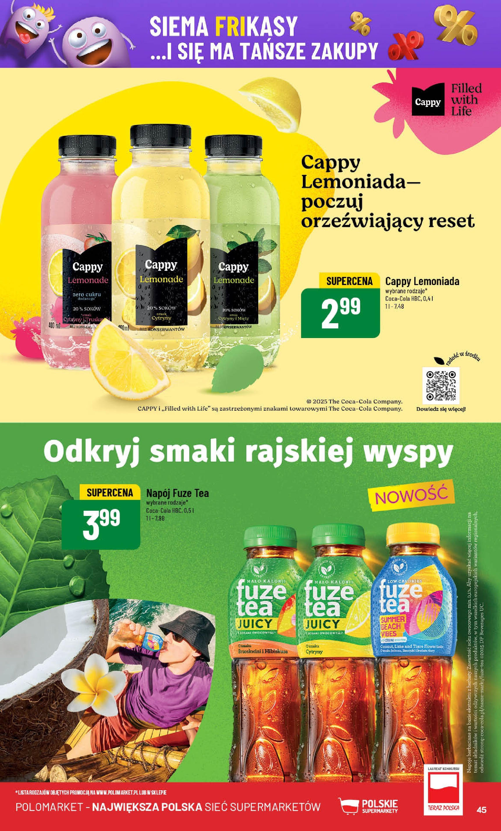 POLOmarket gazetka od jutra (02.07.2025) | Nowa PDF | Strona: 45 | Produkty: Napoje, Cytryny POLOmarket gazetka od jutra (02.07.2025) - Nowa PDF | Strona: 45 | Produkty: Napoje, Cytryny