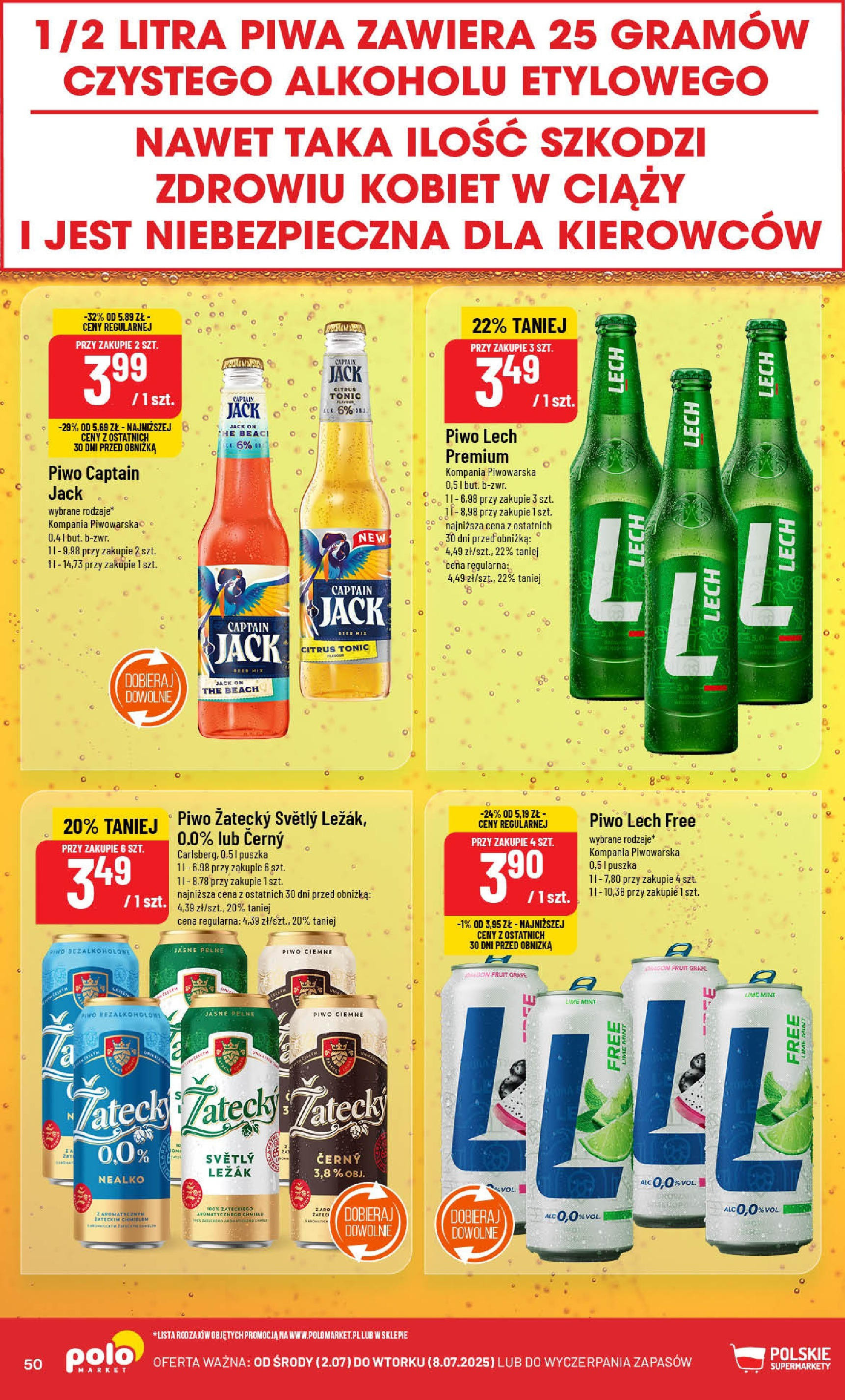 POLOmarket gazetka od jutra (02.07.2025) | Nowa PDF | Strona: 50 | Produkty: Leżak, Piwo POLOmarket gazetka od jutra (02.07.2025) - Nowa PDF | Strona: 50 | Produkty: Leżak, Piwo
