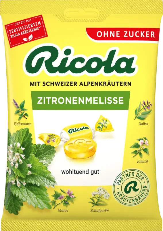 Ricola Bonbon, Zitronenmelisse