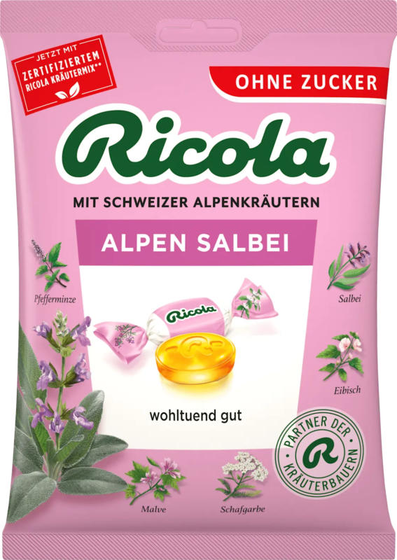 Ricola Bonbon, Alpen Salbei