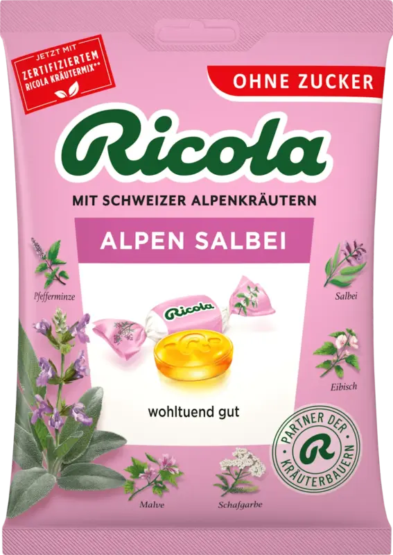 Ricola Bonbon, Alpen Salbei
