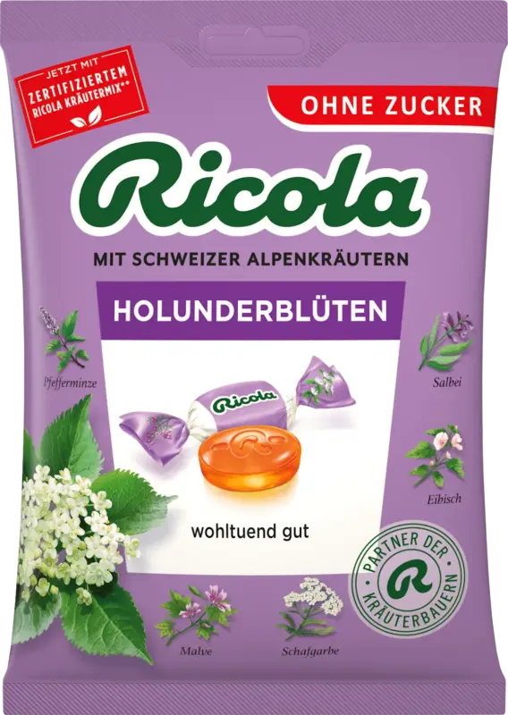 Ricola Bonbon, Holunderblüten