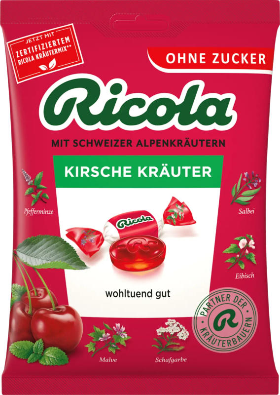 Ricola Bonbon, Kirsche Kräuter