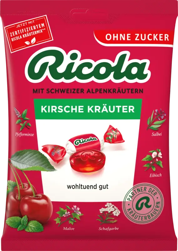 Ricola Bonbon, Kirsche Kr&auml;uter