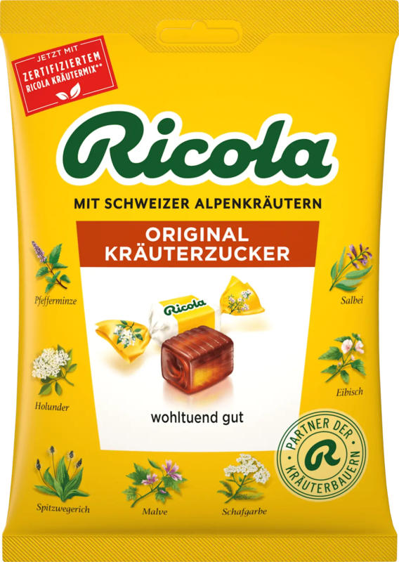 Ricola Bonbon, Original Kräuterzucker