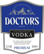 Kaufland хипермаркет Doctor's Водка 37,5% vol - до 06-07-25