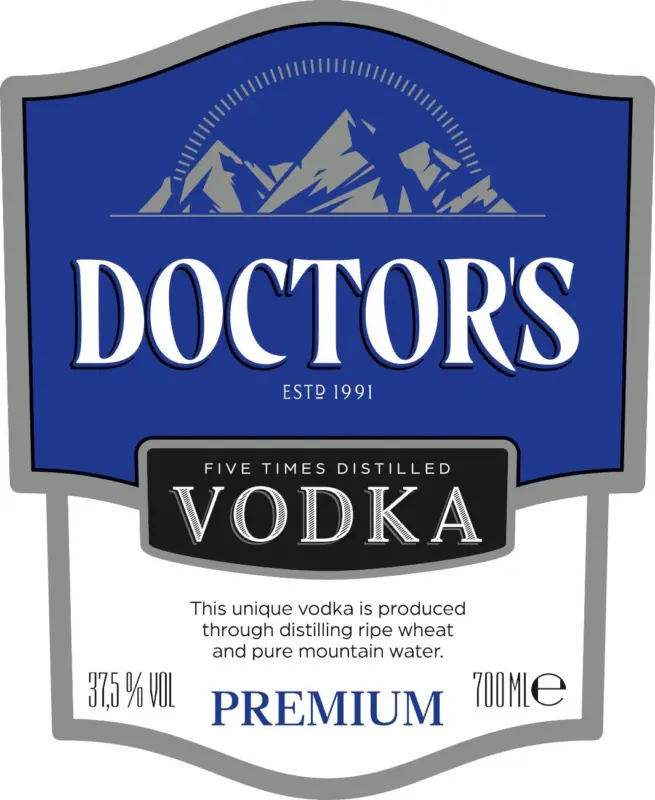 Doctor's Водка 37,5% vol