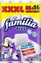 Kaufland хипермаркет Familia Тоалетна хартия Magic Flower - до 06-07-25