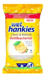 Wet Hankies Мокри кърпички различни видове