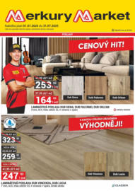 Merkury Market Červenec Leták
