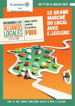 E.Leclerc ALLIANCES LOCALES FOIX - au 12.07.2025