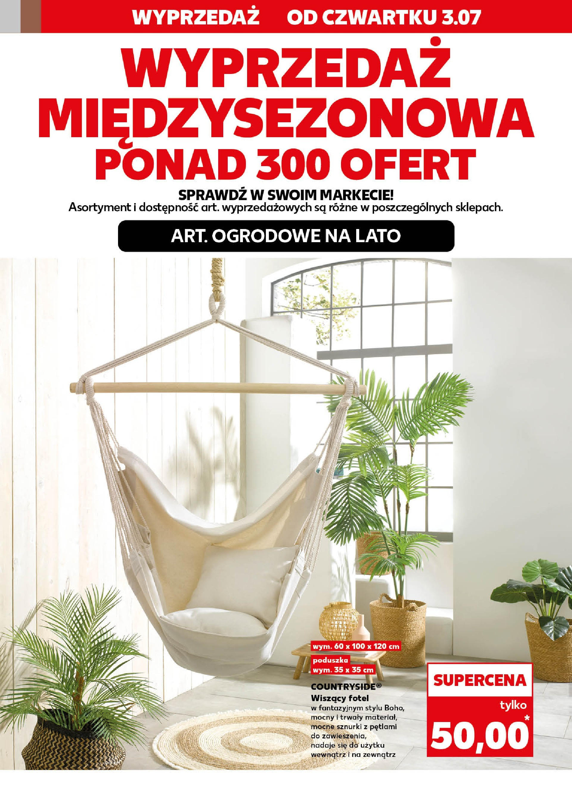 Kaufland gazetka - Mega okazje od 03.07.2025 - od jutra PDF | Strona: 4 | Produkty: Poduszka, Fotel
