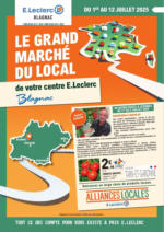 E.Leclerc ALLIANCES LOCALES BLAGNAC - au 12.07.2025