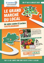 E.Leclerc ALLIANCES LOCALES CASTELNAUDARY - au 12.07.2025